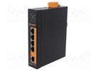 Switch Ethernet; unmanaged; Number of ports: 5; 12÷36VDC; RJ45 LAPP