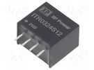 Converter: DC/DC; 3W; Uin: 21.6÷26.4V; Uout: 12VDC; Iout: 250mA; SIP4 XP POWER