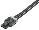 CABLE ASSY, NANO-FIT 3P RCPT-RCPT, 5.9"