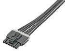 CABLE ASSY, NANO-FIT 6P RCPT-RCPT, 3"