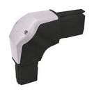 REDUCTION ELBOW, 90 DEG, ALUM, BLACK