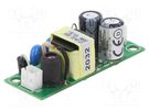 Power supply: switched-mode; open; 6W; 90÷264VAC; 5VDC; 1.2A; 78% TDK-LAMBDA