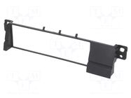 Radio frame; BMW; 1 DIN; black ACV