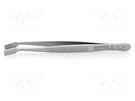 Tweezers; 120mm; Blades: curved; Blade tip shape: shovel KNIPEX