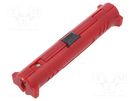 Stripping tool; 4.8÷7.6mm; Wire: coaxial LOGILINK