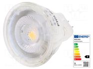 LED lamp; white warm; GU4; 12VAC; 184lm; P: 2.3W; 36°; 2700K PHILIPS