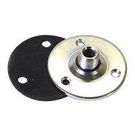 Microphone Mounting Flange - 5/8" x 27 TPI - Silver