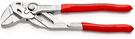 KNIPEX 86 03 180 Pliers Wrench pliers and a wrench in a single tool plastic coated chrome-plated 180 mm