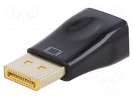 Adapter; D-Sub 15pin HD socket,DisplayPort plug; Full HD 1080p GEMBIRD