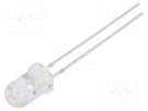 LED; 5mm; orange; 3000mcd; 30°; Front: convex; 3÷13V; No.of term: 2 OPTOSUPPLY