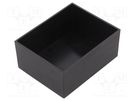 Enclosure: designed for potting; X: 59mm; Y: 75mm; Z: 33.5mm; ABS ITALTRONIC