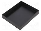 Enclosure: designed for potting; X: 102mm; Y: 122mm; Z: 18.5mm; ABS ITALTRONIC