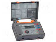 Milli-ohm meter; LCD TFT; 192x64; ±(0.25%+2digit); IP54 SONEL