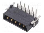 Connector: PCB to PCB; socket; male; PIN: 5; har-flex® Power; THT HARTING