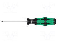 Screwdriver: standard; hex key,spherical; HEX 1.5mm WERA