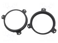 Speaker frame; 165mm; Citroën,Peugeot,Subaru,Toyota; 2pcs. ACV