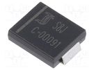 Diode: rectifying; SMD; 600V; 8A; 1.5us; SMC; Ufmax: 0.98V; Ifsm: 400A DIOTEC SEMICONDUCTOR