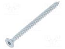 Screw; for wood; 4x30; Head: countersunk; Torx®; TX20; zinc BOSSARD