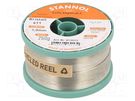 Soldering wire; Sn96,5Ag3Cu0,5; 1mm; 250g; lead free; reel; 2.5% STANNOL