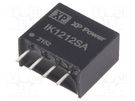 Converter: DC/DC; 250mW; Uin: 12V; Uout: 12VDC; Iout: 20.83mA; SIP XP POWER