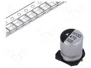 Capacitor: electrolytic; SMD; 47uF; 25VDC; Ø6.3x8mm; 1000h; AEH KYOCERA AVX