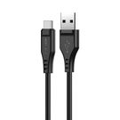 Acefast USB cable - USB Type C 1.2m, 3A black (C3-04 black), Acefast