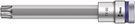 8767 C HF TORX® Zyklop bit socket with 1/2" drive with holding function, TX 60x140.0, Wera