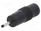 Adapter; Plug: straight; Input: 5,5/2,1; Out: 2,35/0,7 MEAN WELL