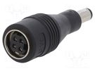 Adapter; Plug: straight; Input: KYCON KPJX-CM-4S; Out: 5,5/2,1 MEAN WELL