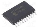 IC: AVR microcontroller; SO20-W; Ext.inter: 18; Cmp: 1; ATTINY MICROCHIP TECHNOLOGY