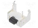 Microswitch TACT; SPST-NO; Pos: 2; 0.05A/12VDC; PCB,THT; none; 1.6N KNITTER-SWITCH