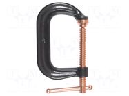 Clamp; universal; C; max.105mm; 16.5kN BESSEY