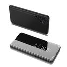 Clear View Case flip cover for Samsung Galaxy S22 Ultra black, Hurtel