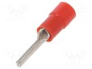 Tip: wire pin; Ø: 1.8mm; 0.25÷1.5mm2; crimped; for cable; insulated BM GROUP