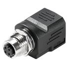 RJ45 plug adapter, IP67, Connection 1: RJ45, Connection 2: M12, Shielding: Yes Weidmuller