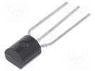 Thyristor; 400V; Ifmax: 0.8A; 0.5A; Igt: 200uA; TO92; THT; Ammo Pack WeEn Semiconductors