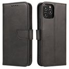 Magnet Case elegant case cover cover with a flap and stand function OnePlus Nord N20 5G black, Hurtel