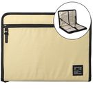 Ringke Smart Zip Pouch for a laptop up to 13&quot; with a stand - beige, Ringke