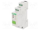 Relay: installation; bistable,impulse; NO; for DIN rail mounting F&F