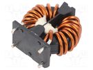 Inductor: wire with current compensation; THT; 1.1mH; 2.3mΩ; SCF KEMET