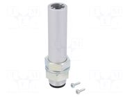 Accessories: aluminium tube; aluminium; 100mm; signalling column PATLITE
