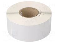 Nameplates; 44mm; 99mm; silver WAGO