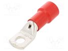 Tip: ring tube; M16; Ø: 17mm; 185mm2; crimped; for cable; insulated BM GROUP