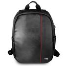BMW Carbon Red Stripe backpack for a 16&quot; laptop - black, BMW