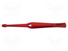 Tweezers; 160mm; Blade tip shape: shovel; universal BERNSTEIN