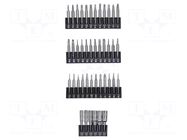Kit: screwdriver bits; 42pcs. BERNSTEIN