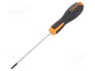 Screwdriver: standard; hex key; HEX 2.5mm; EVOX BETA