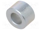 Spacer sleeve; 5mm; cylindrical; steel; zinc; Out.diam: 8mm DREMEC