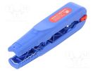 Stripping tool; Øcable: 8÷13mm; 20AWG÷10AWG; 0.5÷6mm2; Wire: round WEICON