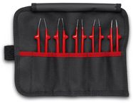 KNIPEX 92 00 04 Universal Tweezers Set insulated 5 parts 90 mm